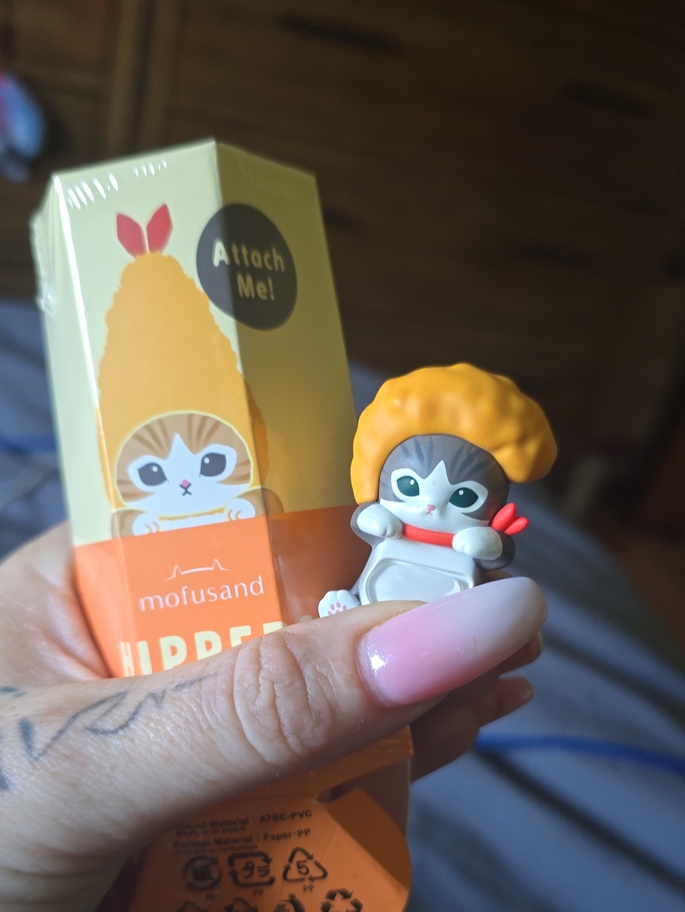 NEW! Mofusand Hipper Popcorn shrimp Meow Series